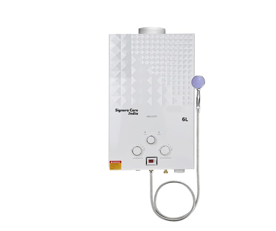 Digital Instant Water Heater Gas - Off White
