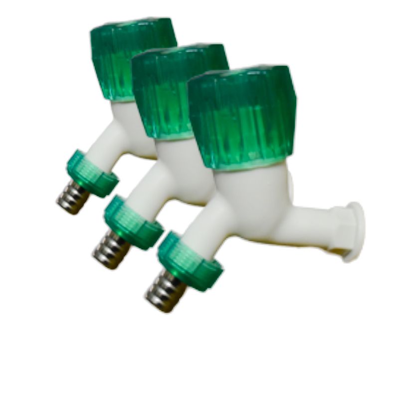 Top Mount Front Facing High Pressure Valves (3 Pcs) - Multicolor
