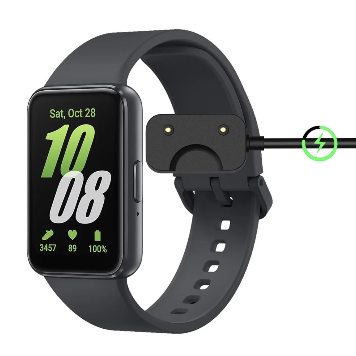 Charger For Samsung Galaxy Fit 3 (R390) - Black