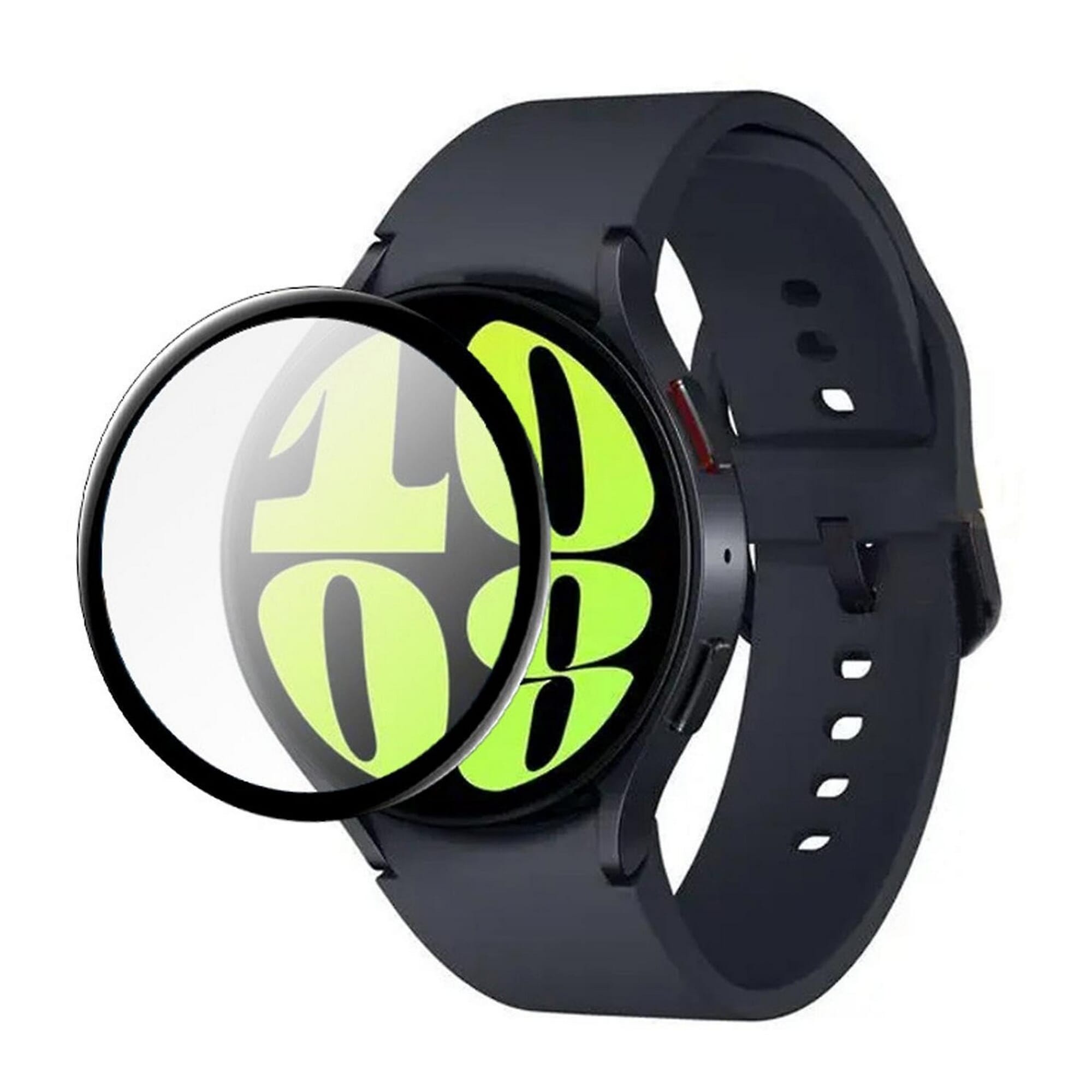 Samsung Galaxy Watch 5 (44mm) Tempered Glass Screen Protector - Black