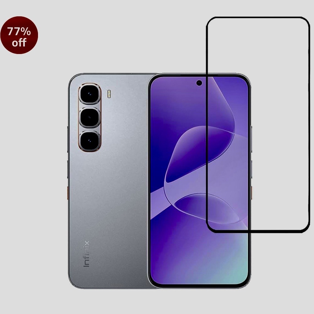 Tempered Glass For Infinix Hot 60 Pro  (4G)