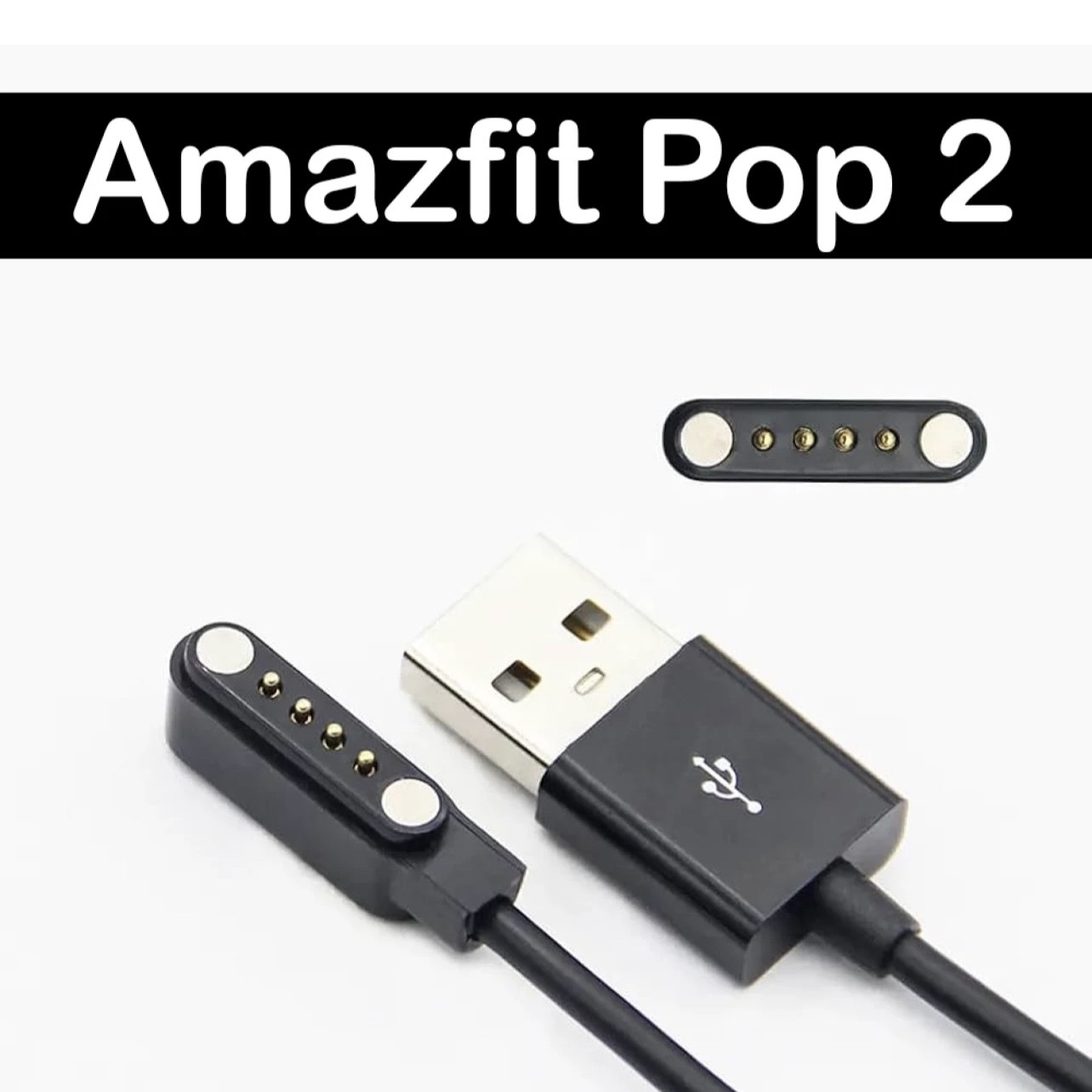 Amazfit Original Charger For Amazfit Pop 2 - Black