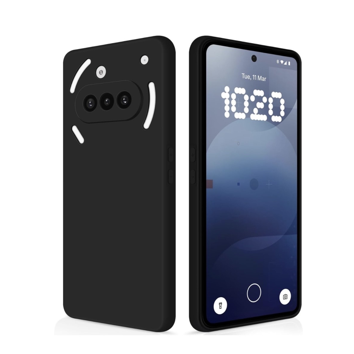 Nothing Phone 3A (5G) Case, Stylish Slim Liquid Silicone Full-Body Protective Cover