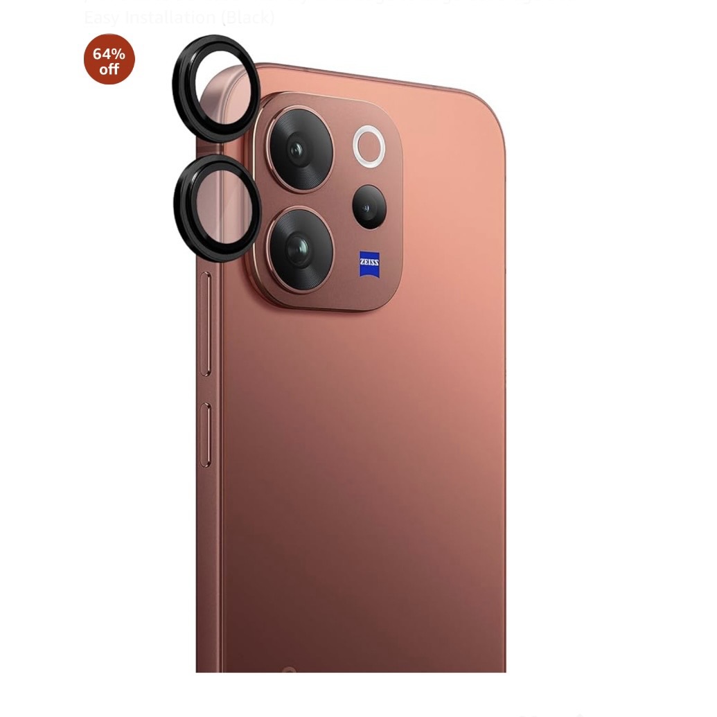VIVO V70 (5G) Metal Camera Lens Protector Mobile Phone Custom Tempered Glass Film Camera Lenses Glass