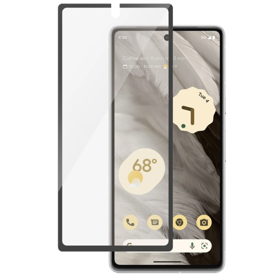 Google Pixel 7A Tempered Glass - Full Glue Curved Screen Protector