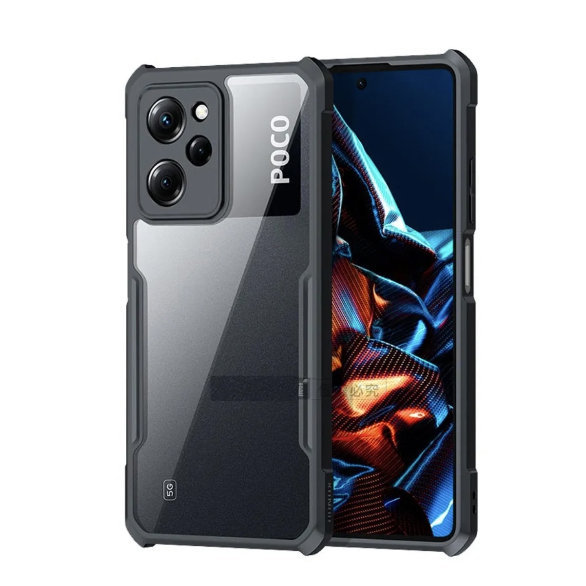 Luxury Clear Protective Mobile Cell Phone Case For Poco X5 Pro (5G)