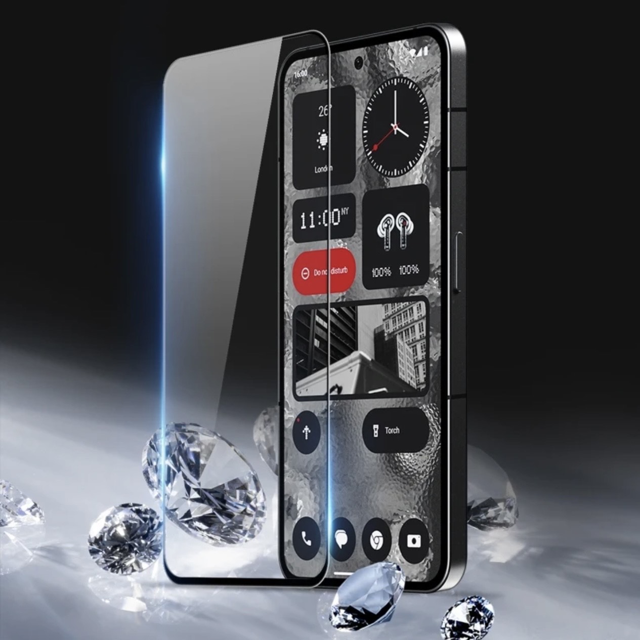 9D Screen Mobile Phone Tempered Glass Screen Protectors for Nothing Phone 2