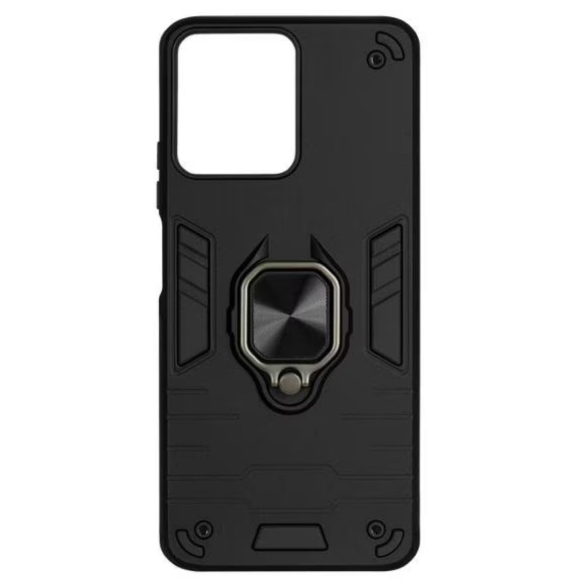 Ring Stand Shockproof Armor Case For Redmi 12 (4G)