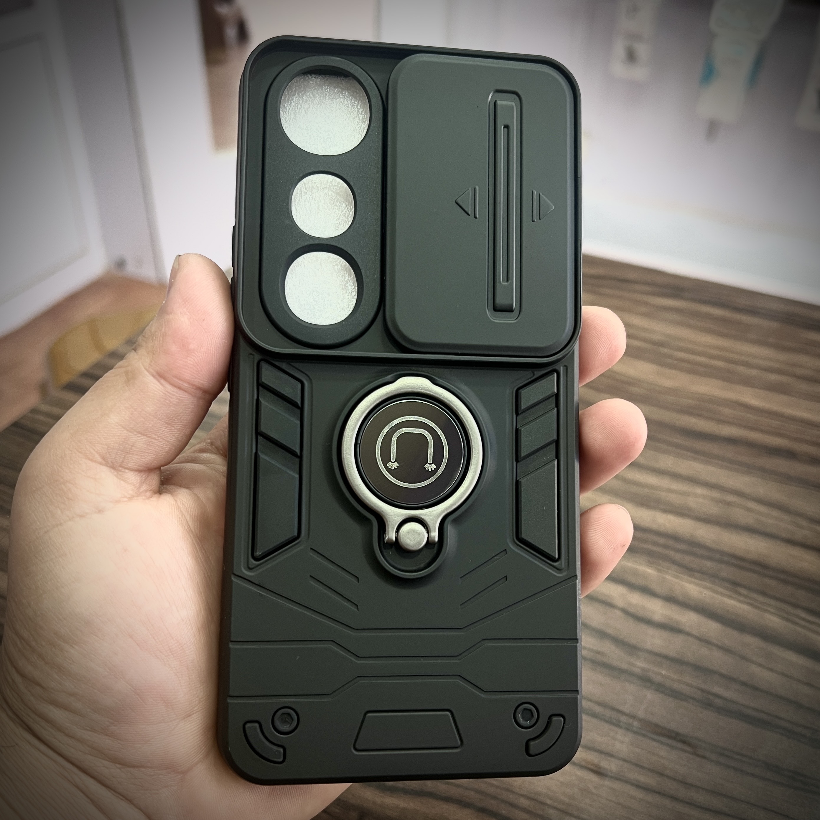 Vivo V50 Lite Ring Stand Shockproof Armor Case