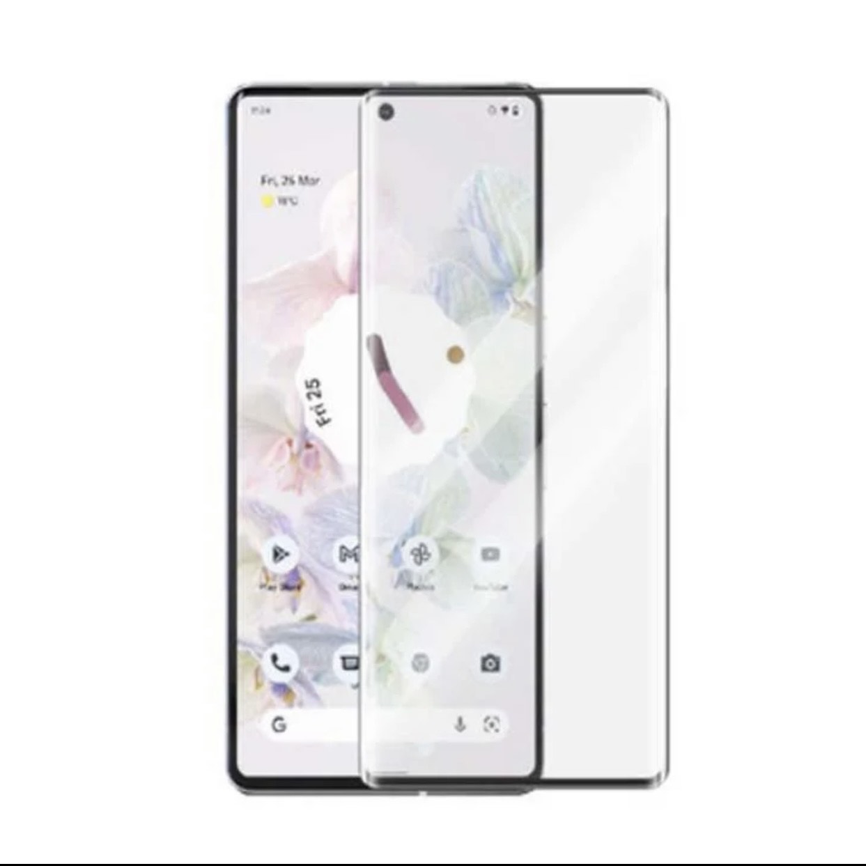 UV Liquid Curved Tempered Glass For Google Pixel 7 Pro