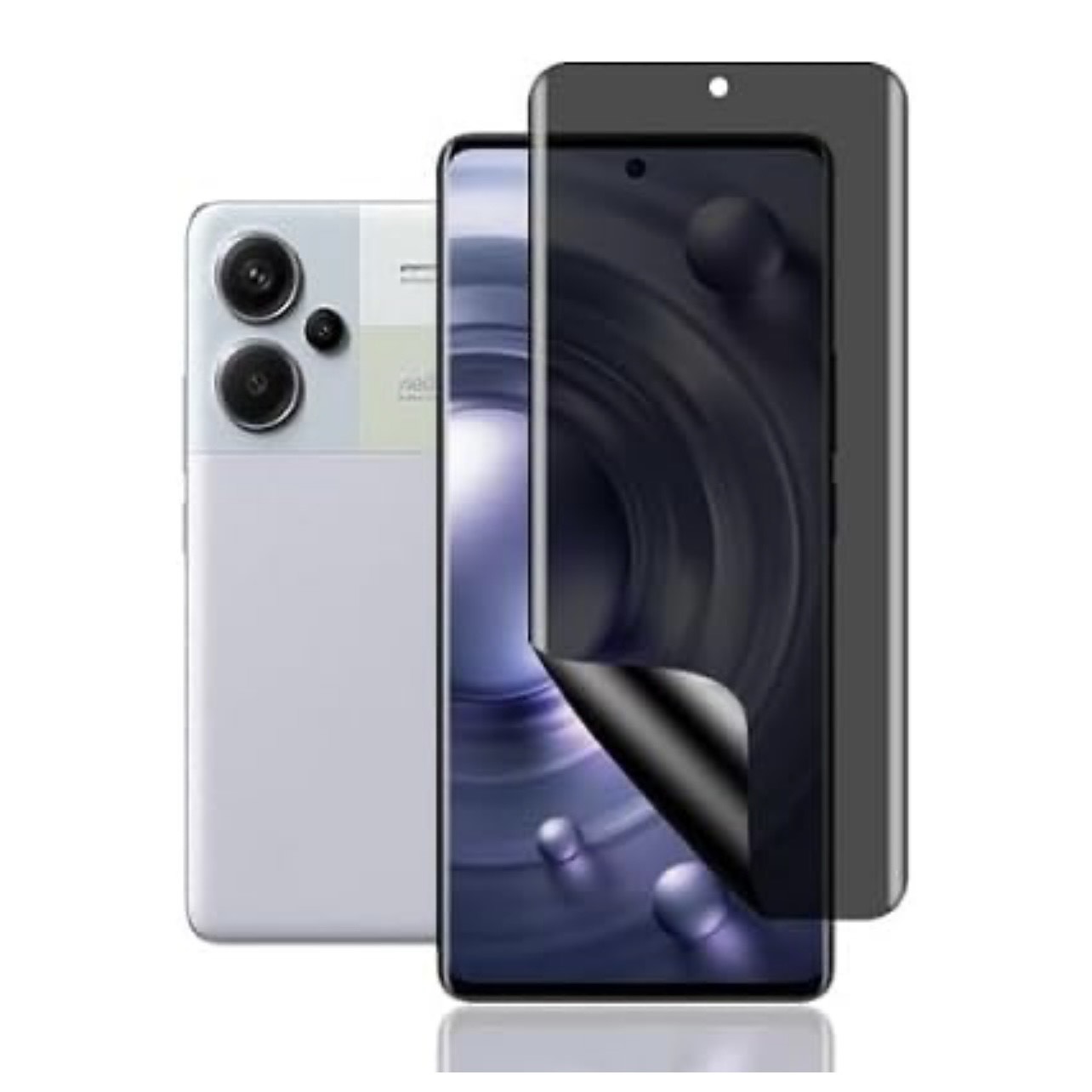 X-Mart 9H Privacy Uv Liquid Glue Glass For Redmi Note 13Pro Plus