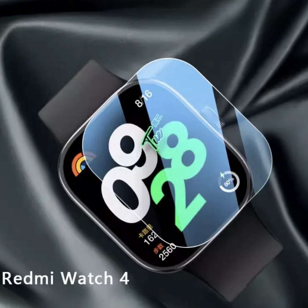 For Redmi Watch 4 Full Glue Curved Clear Flexible Screen Protector