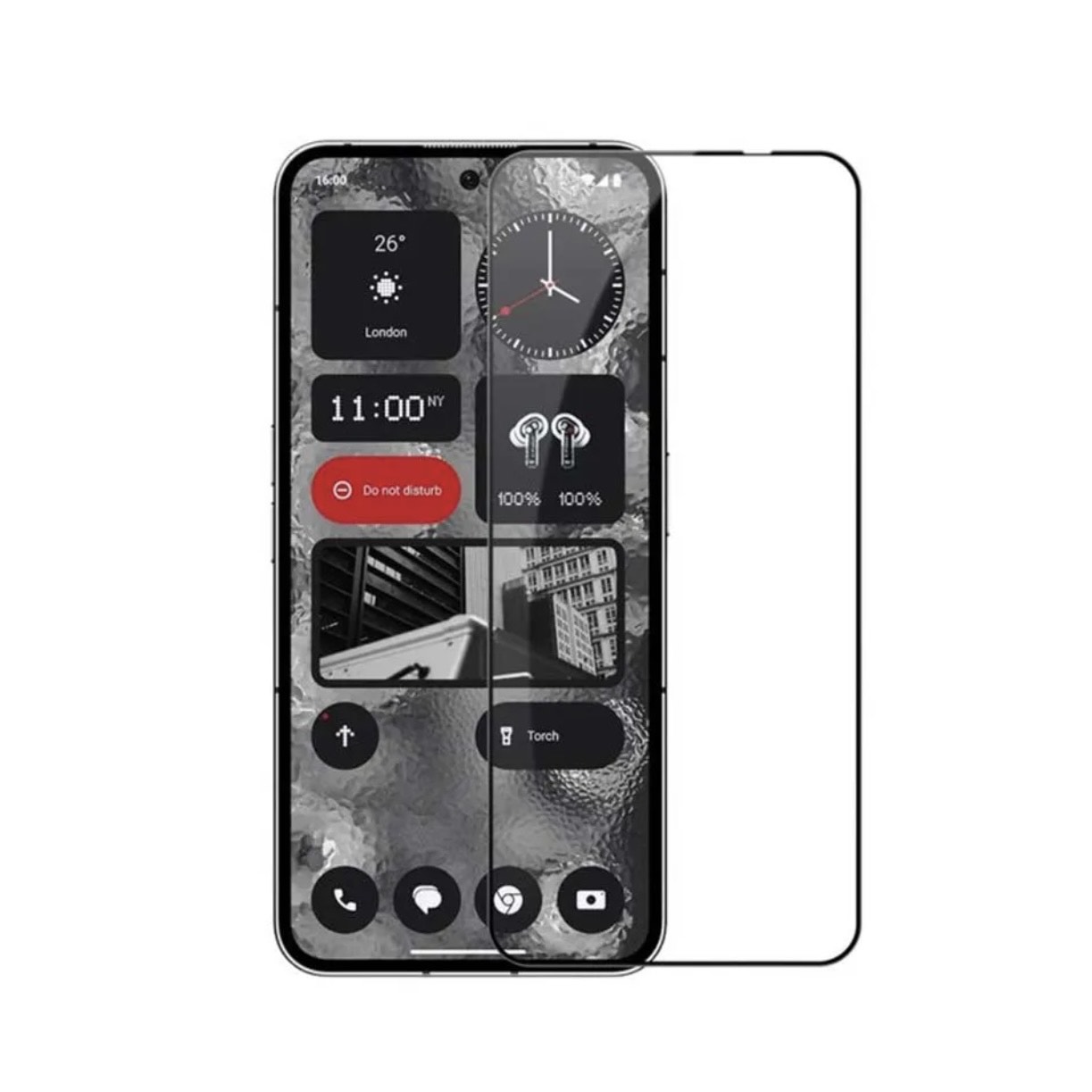 9D Screen Mobile Phone Tempered Glass Screen Protectors for Nothing Phone 2A