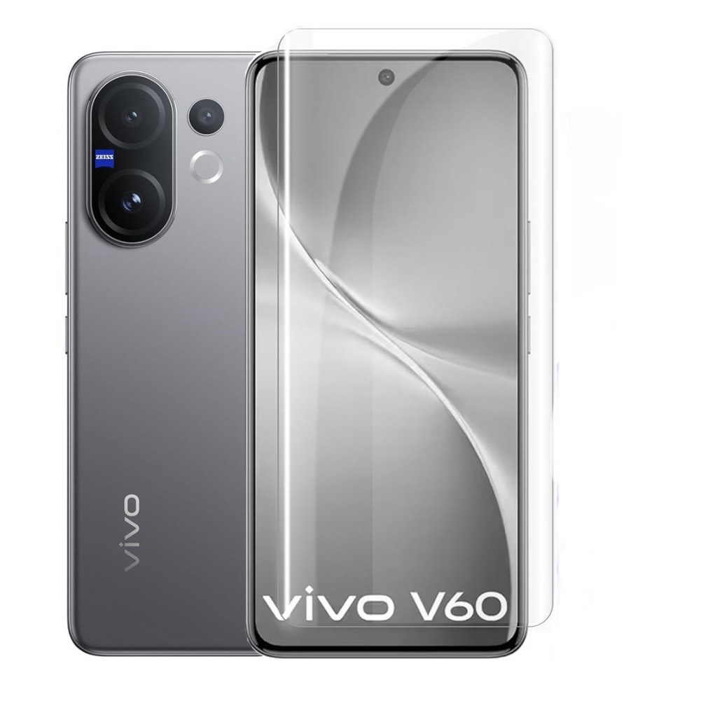 Vivo V60 Full Glue Tempered Glass
