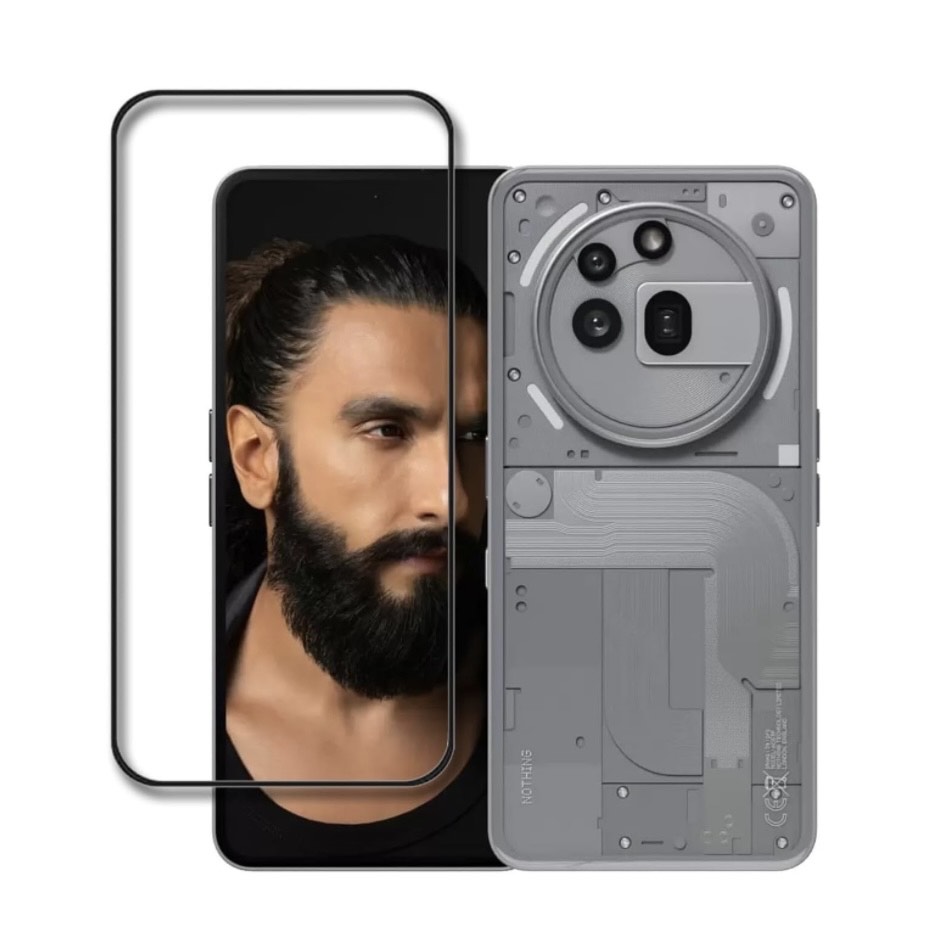 Nothing Phone ( 3A) Pro Full Glue Cover Protective Tempered Glass