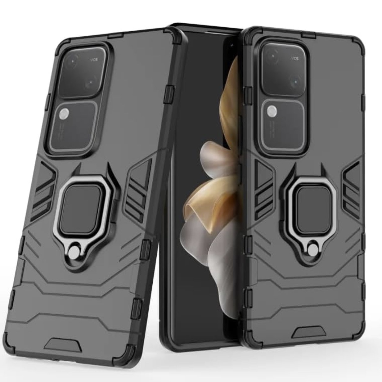 Vivo V30 Pro (5G) Ring Stand Shockproof Armor Case