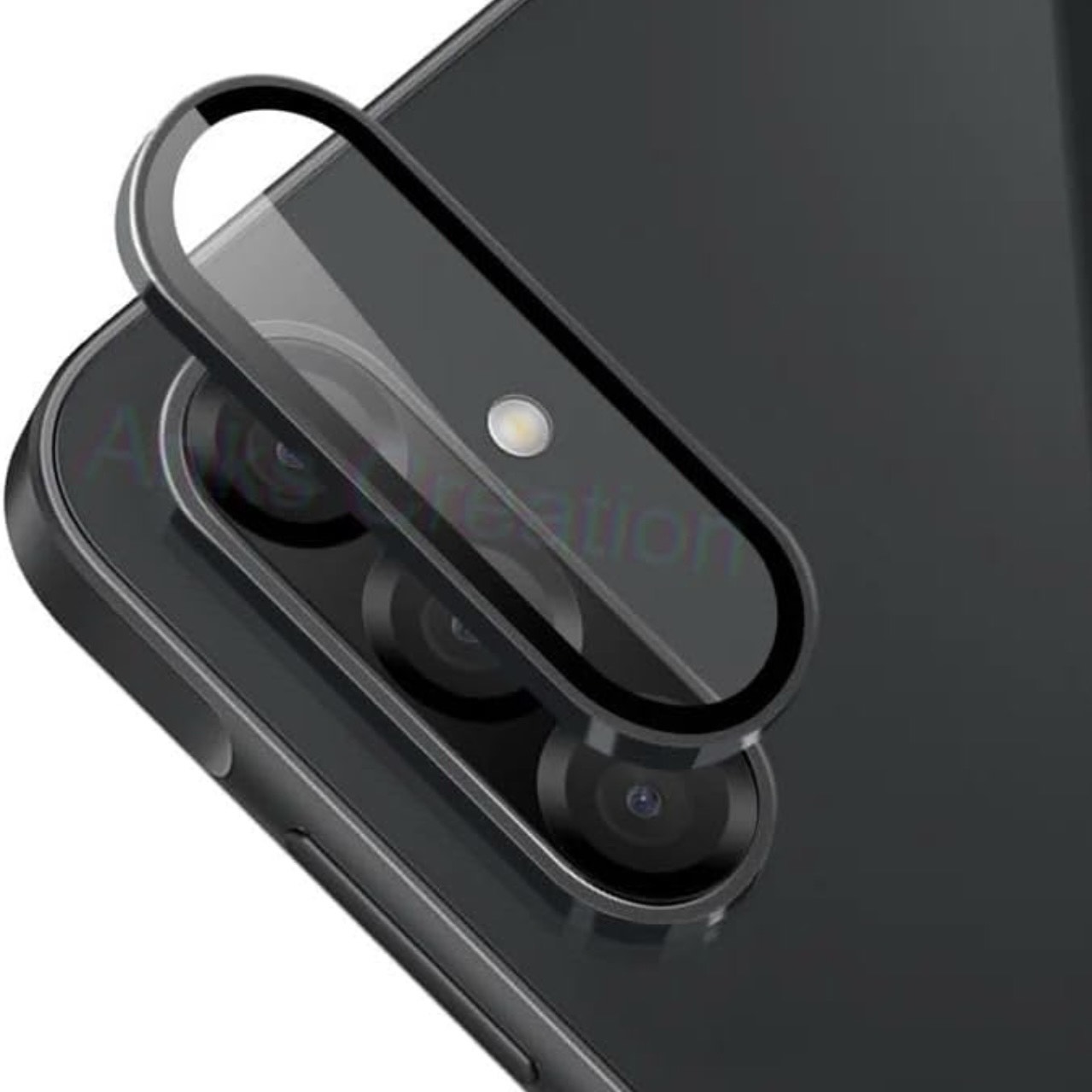 Samsung Galaxy A36 5G Anks Creation Back Camera Lens Protector | Case Friendly, Scratch Resistant, Easy Installation | Black