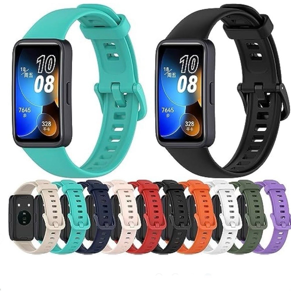 Silicone Watch Strap For Huawei Band 8
