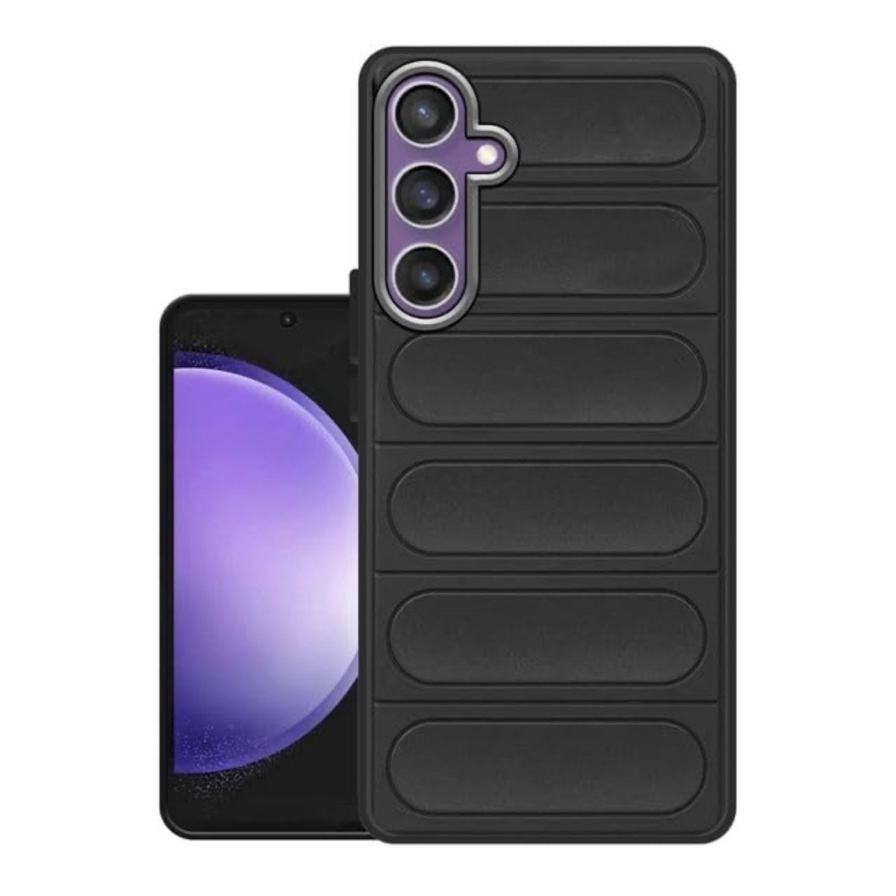 Samsung Galaxy S24 FE (5G) Protective Soft Back Case Cover - Black
