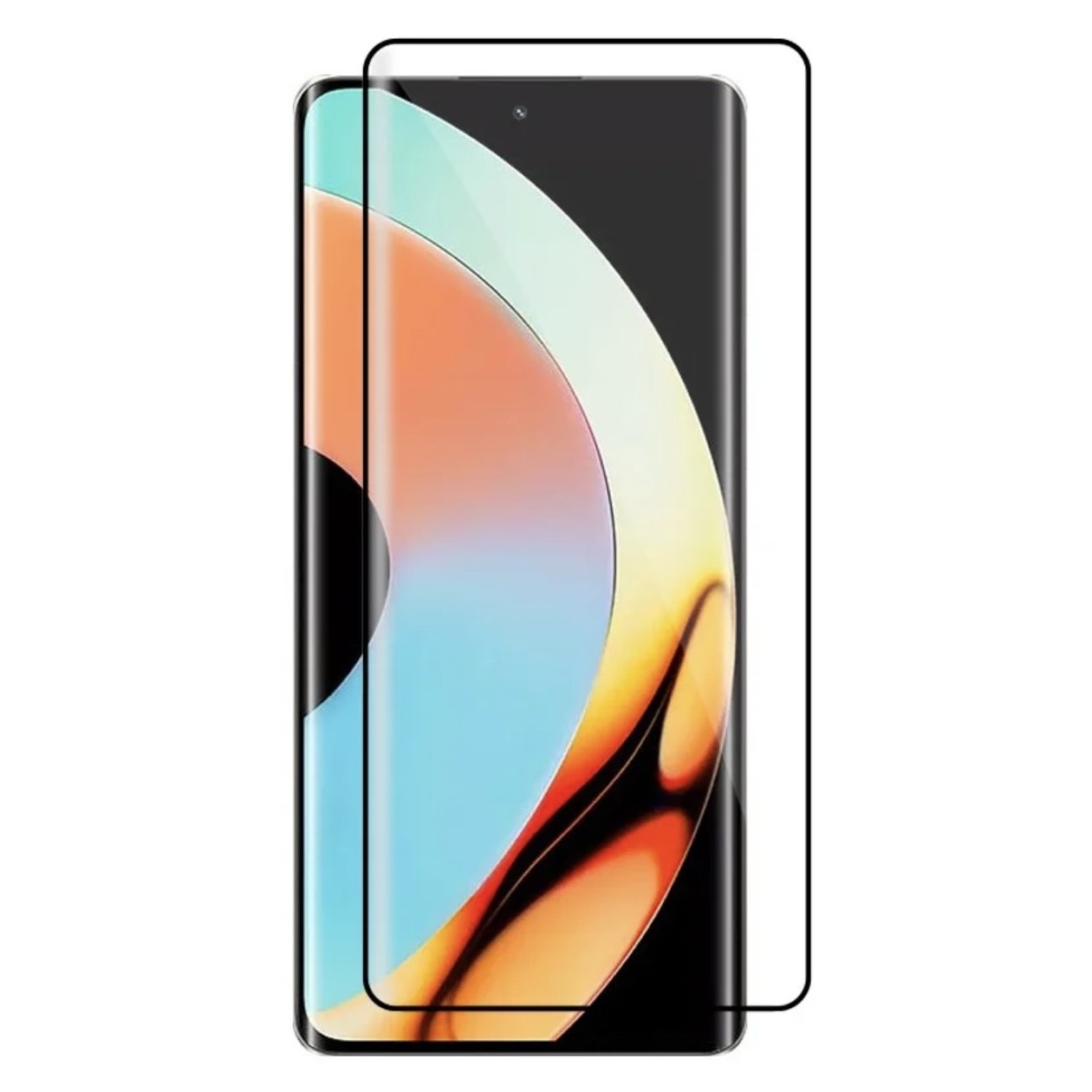 9D Full Glue Tempered Glass Screen Protector For Realme 10 Pro Plus