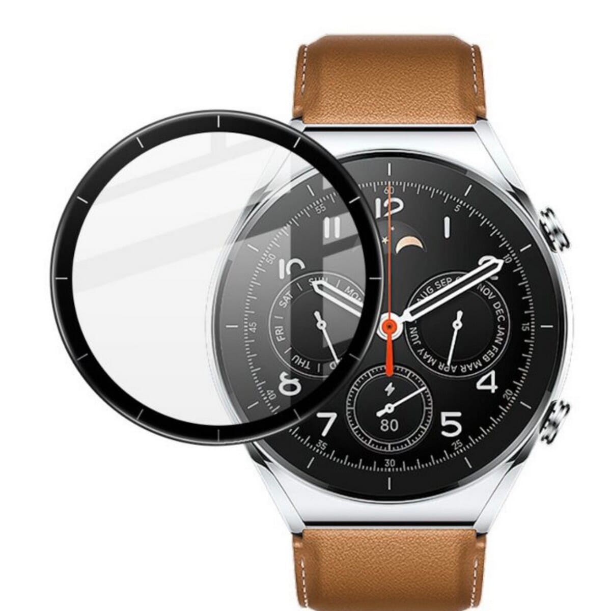 Mi Watch  S1 Full Glue Curved Clear Flexible Screen Protector