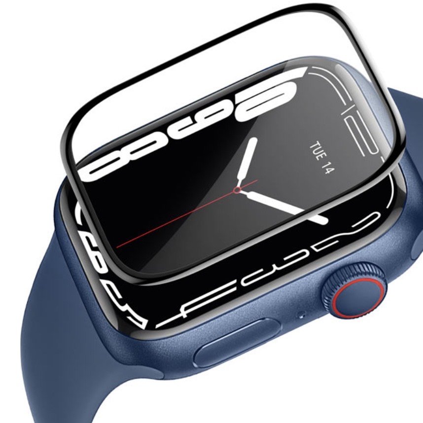 Apple Watch Series 9 Tempered Glass 3D Full Curve- 41MM/45MM