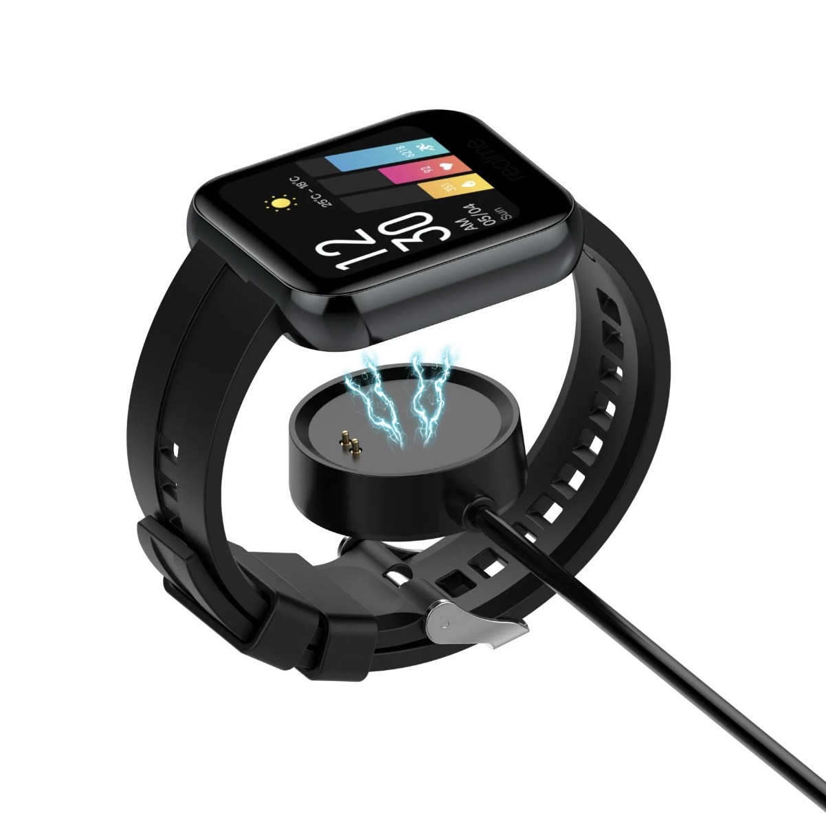 C Magnetic USB Charger For Realme Watch 2