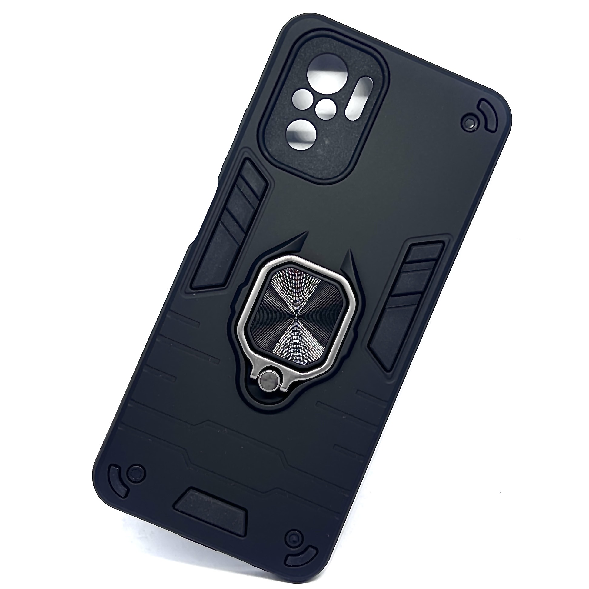 Ring Stand Shockproof Armor Case For Redmi Note 10 (4G)