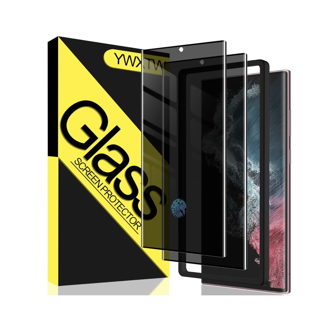 Samsung S22 Ultra 9H Privacy Uv Liquid Glue Glass
