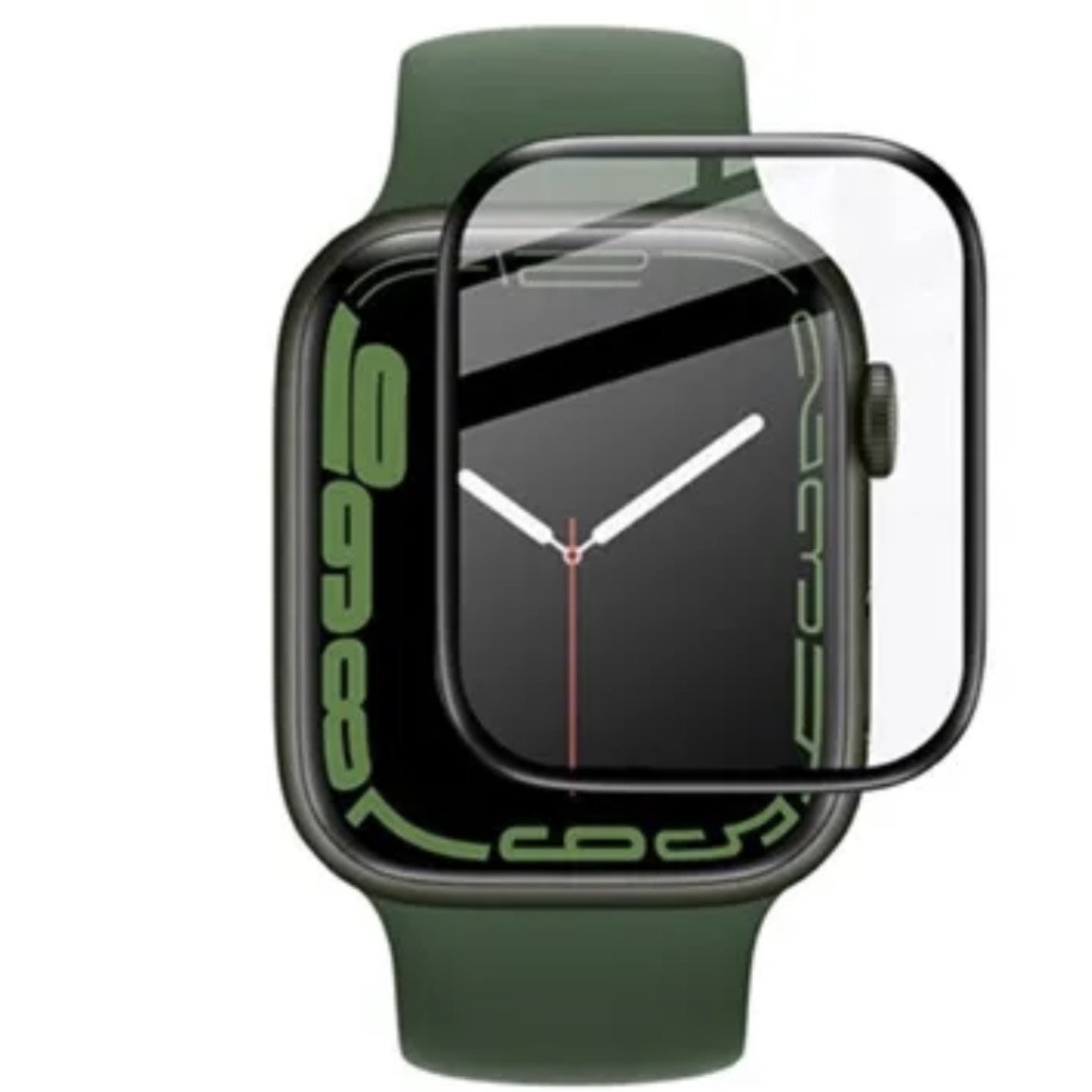 Apple Watch Series 7 Tempered Glass 3D Full Curve - 41mm/45mm