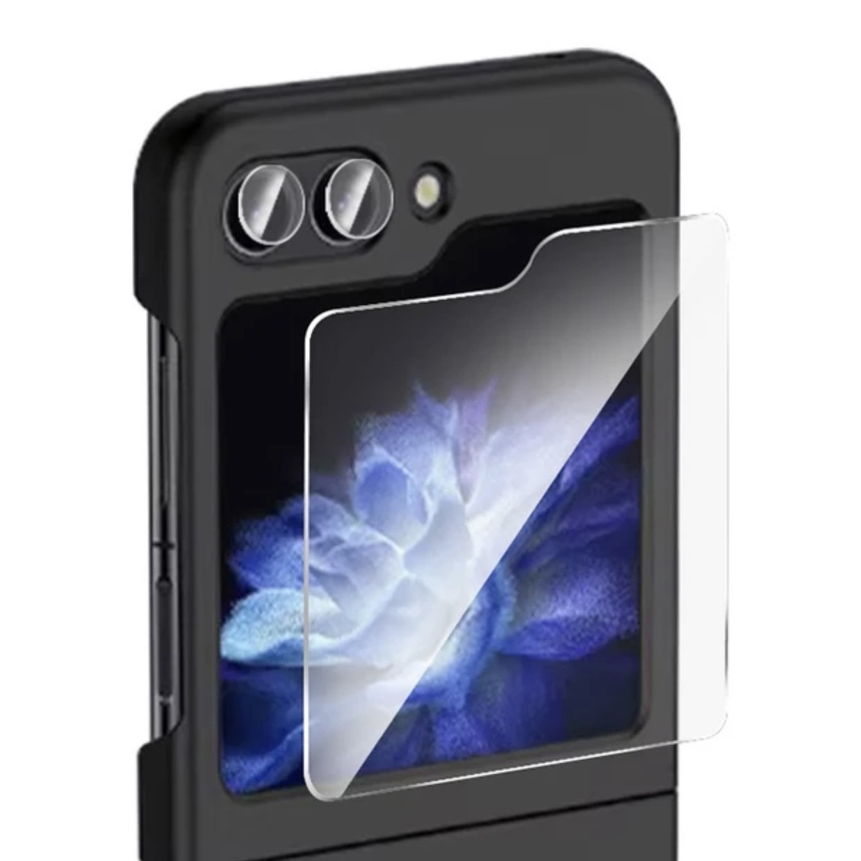 Tempered Glass for Samsung Galaxy Z Flip 5 5G Screen Protector, HD Screen