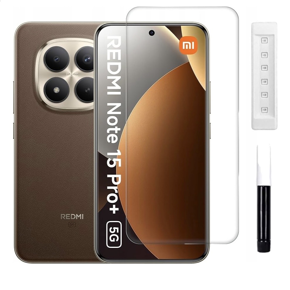 Redmi Note 15 Pro Plus Premium (UV) Tempered Glass Screen Protector