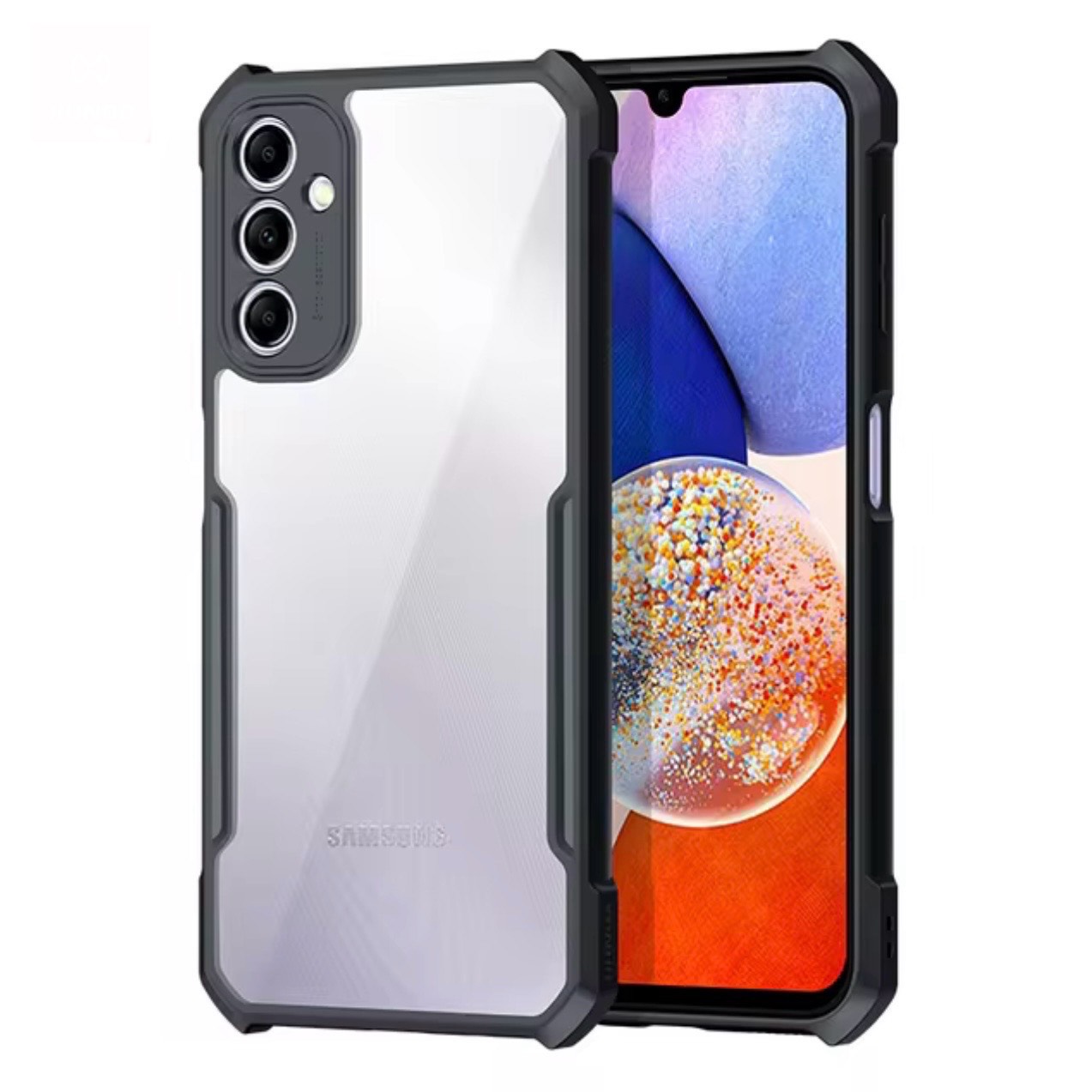 Samsung A34 (5G) Clear Transparent With Bumper Cover Case - Non Yellowing