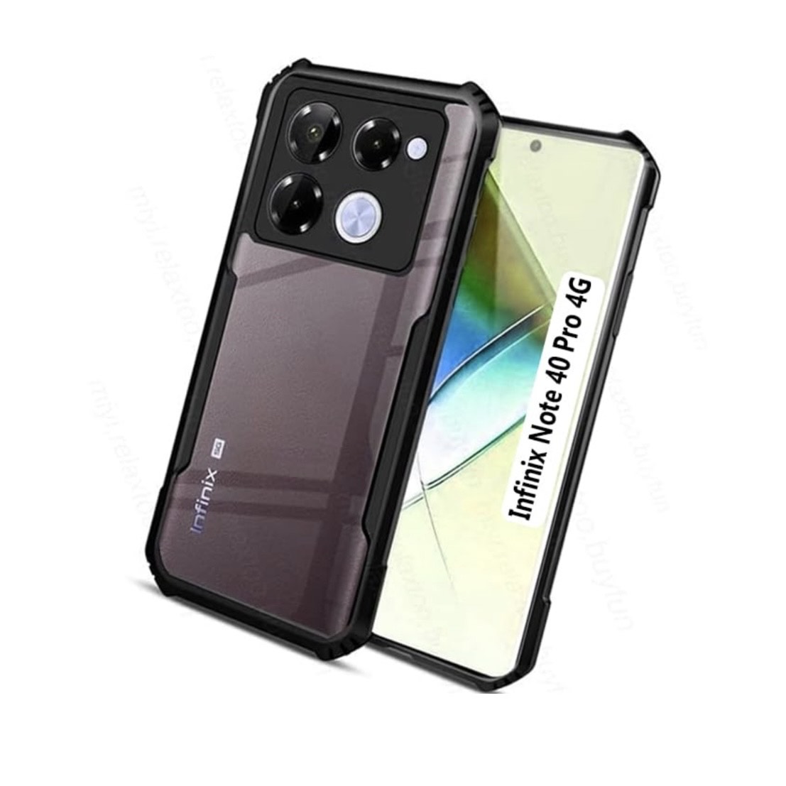 Infinix Note 40 Pro Crystal Clear Ipacky Back Case