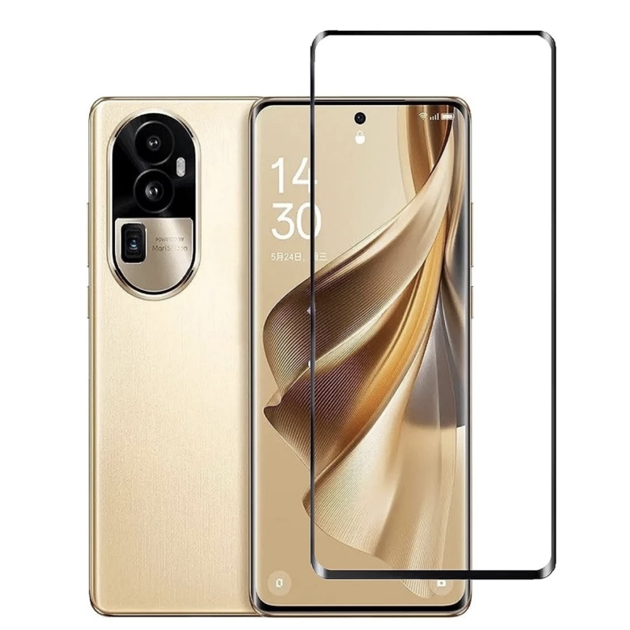 For Oppo Reno 10/ Oppo Reno 10 Pro Full Cover Protective Tempered Glass