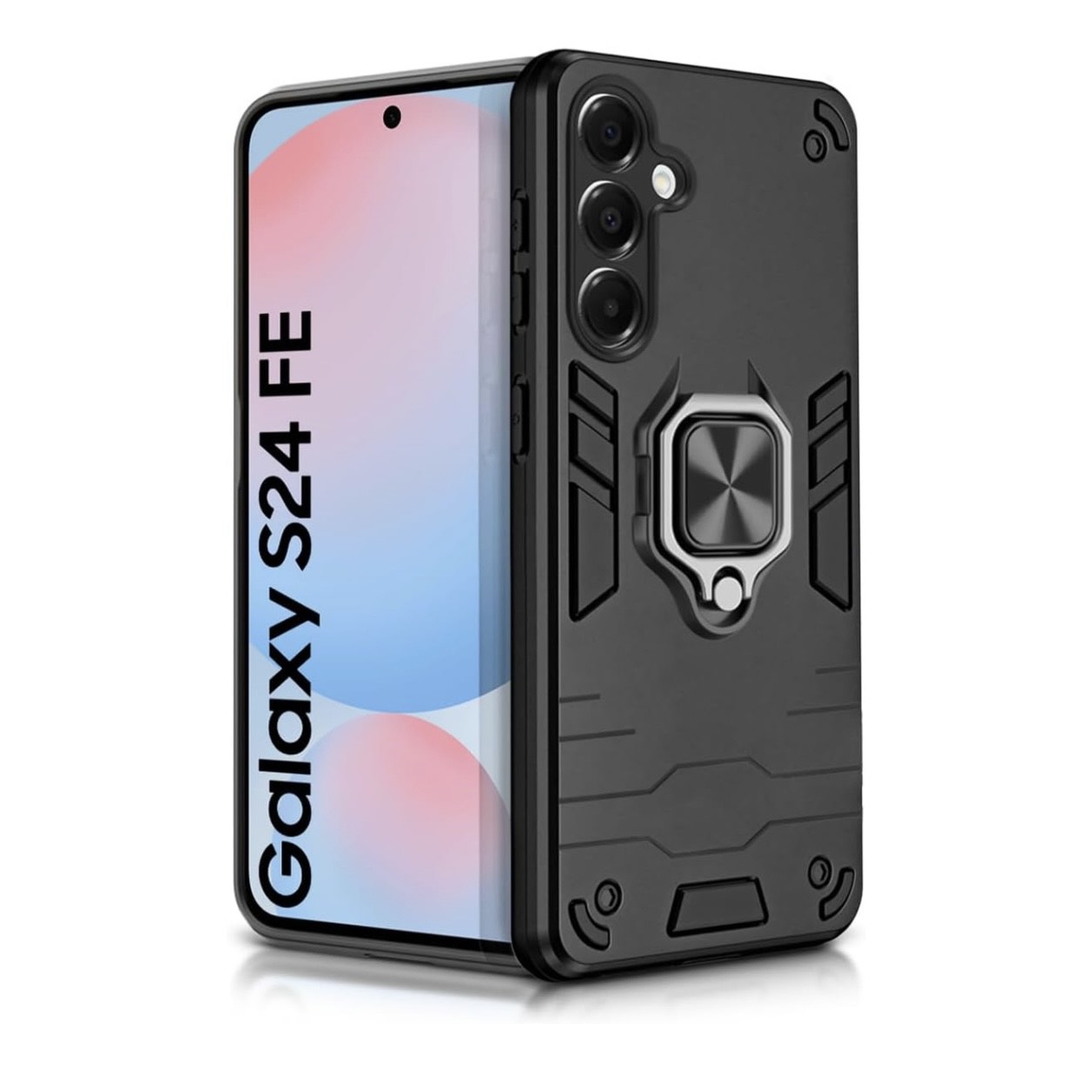 Samsung Galaxy S24 FE (5G) Ring Stand Shockproof Armor Case