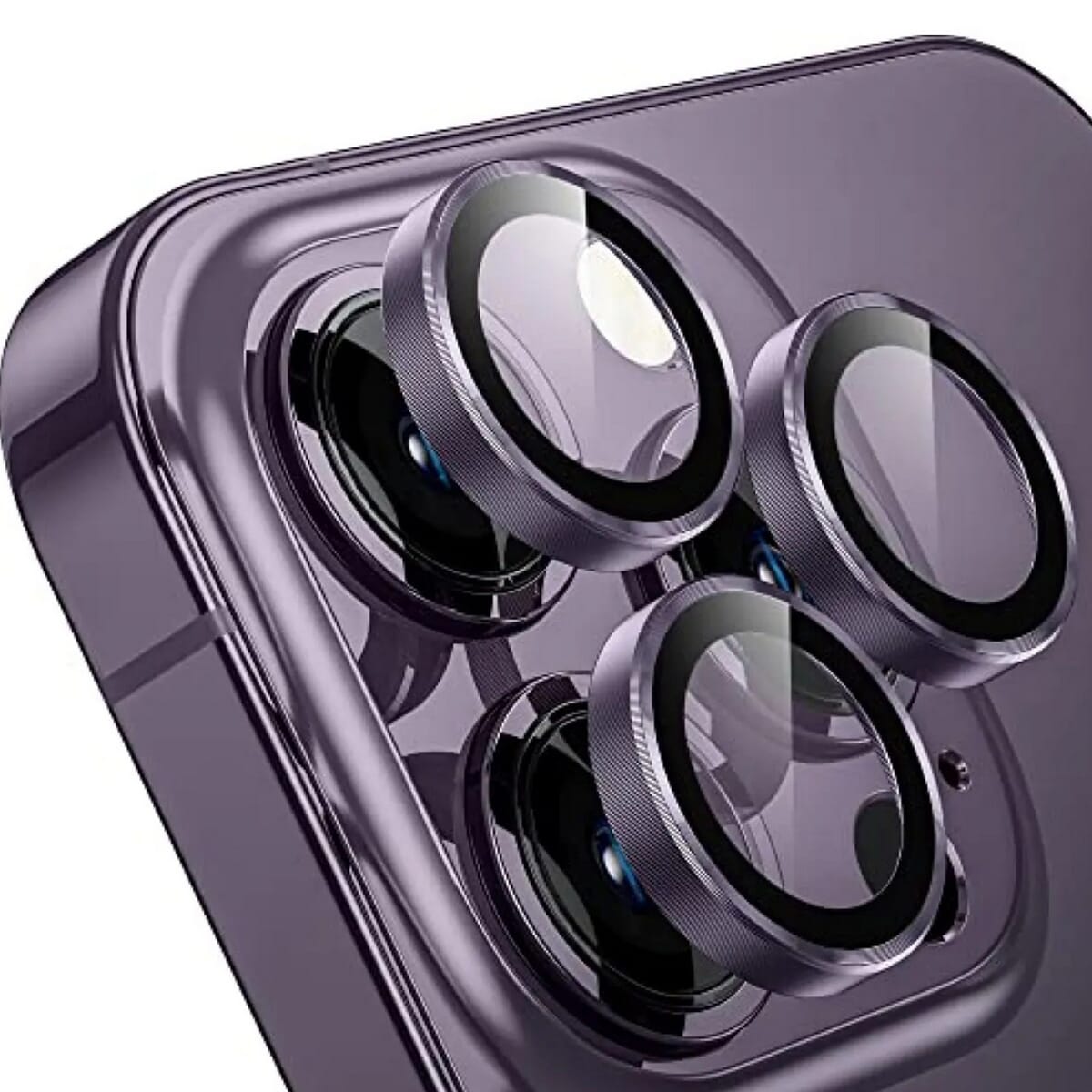 Metal Ring Camera Lens Protector For iPhone 15 Pro Max