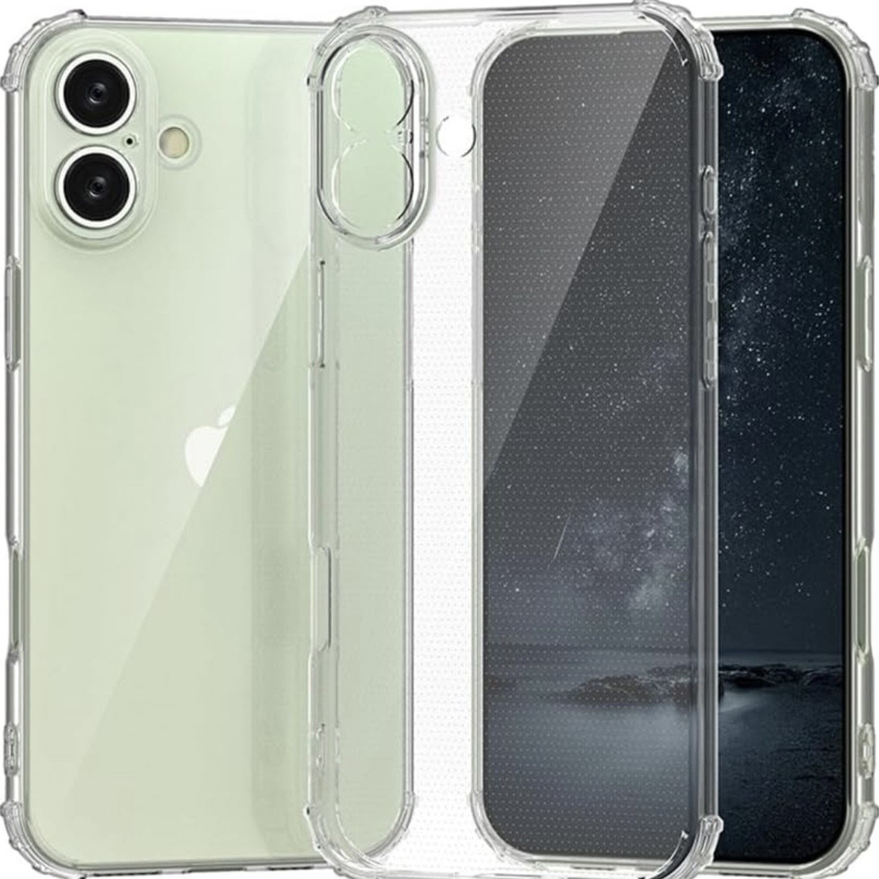 Apple iPhone 16 Plus  Back Cover Premium TPU Bumper Shockproof Case