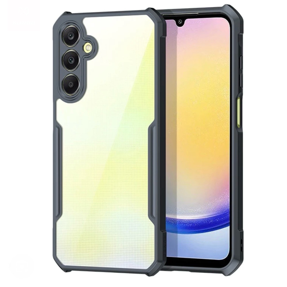 Samasung M35 (5G) Clear Transparent With Bumper Cover Case -Non Yellowing
