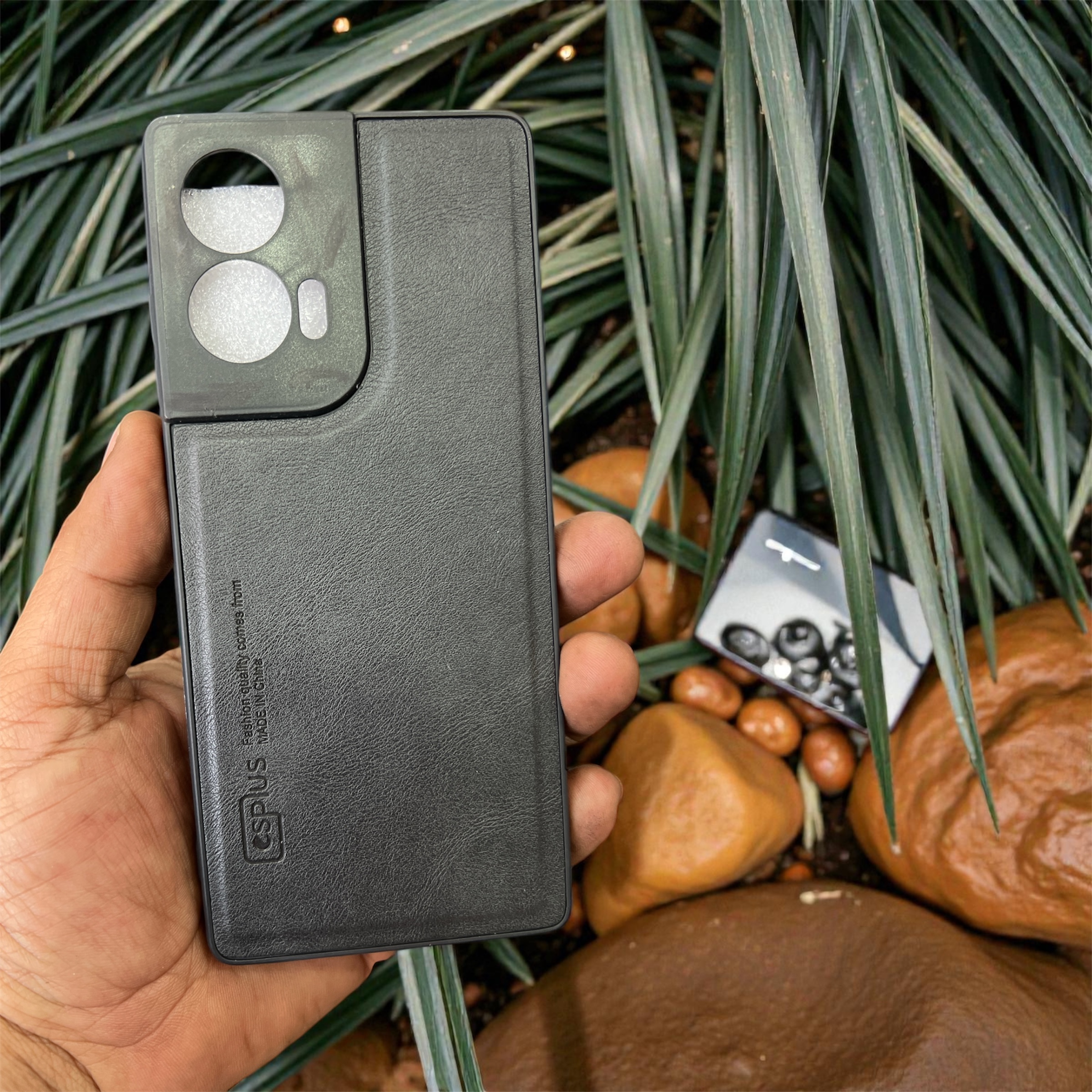 Motorola Edge 50 Fusion / Moto G96 / Moto G85 Leather Phone Case Anti-fall Protection Shockproof Phone Cover