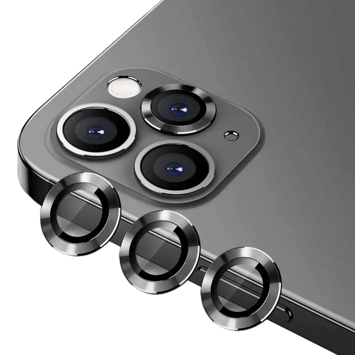 Metal Ring Camera Lens Protector For iPhone 12 Pro Max