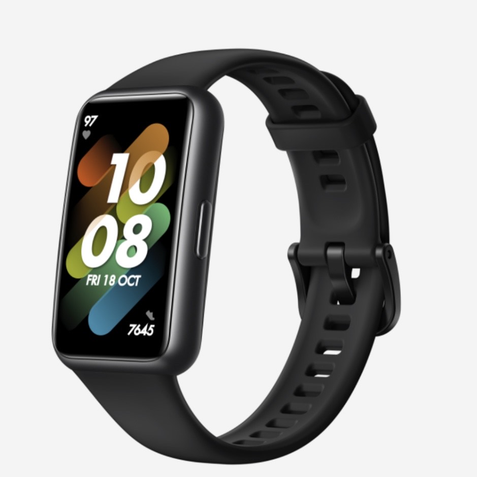 Soft Silicone Wristband / Strap For Huawei Band 7 Smartwatch