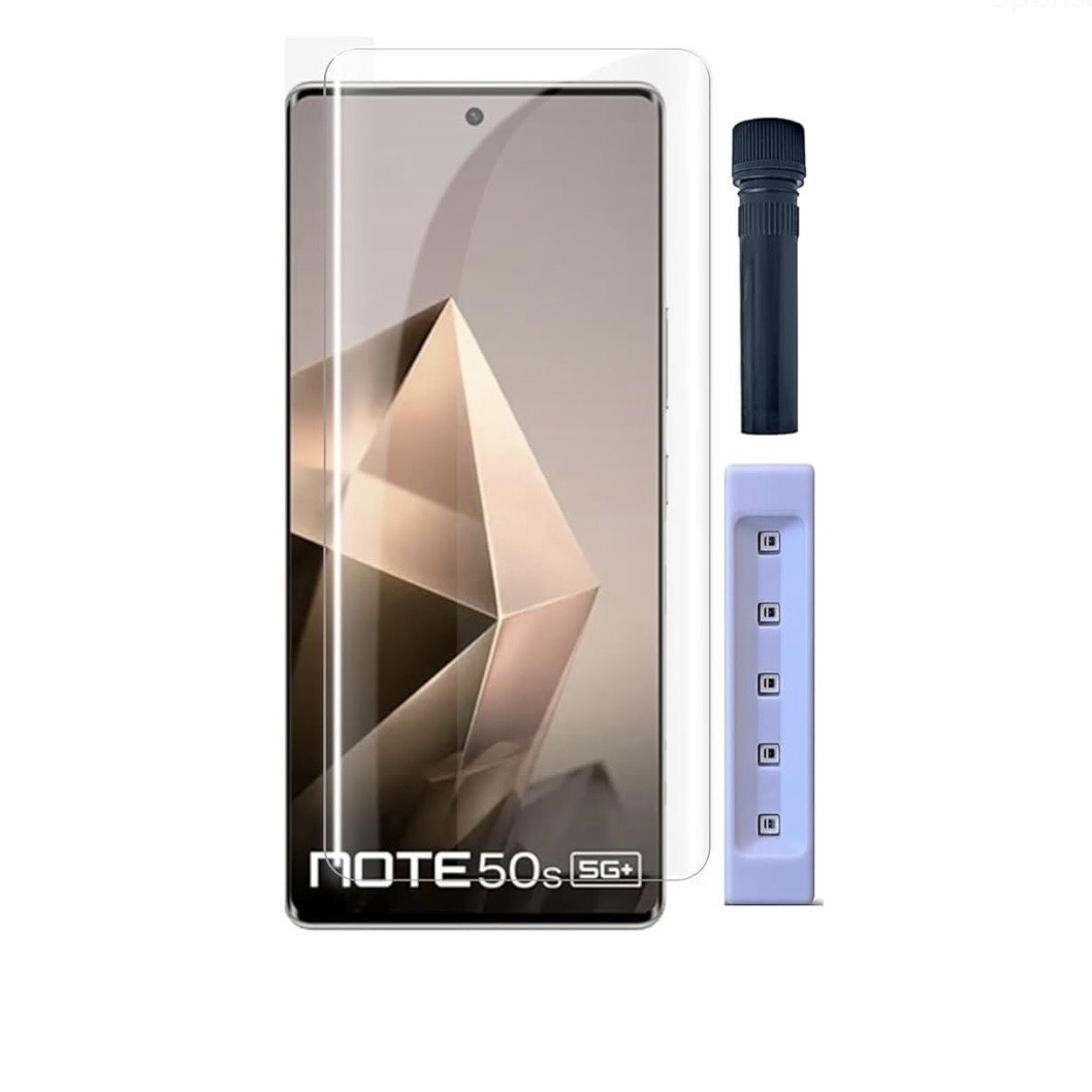 Infinix Note 50s  Premium (UV) Tempered Glass Screen Protector