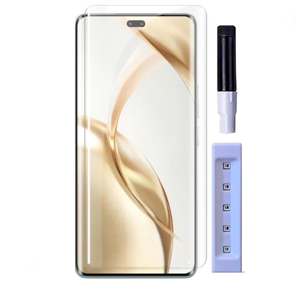 Premium UV Glass for HONOR 200 Pro  5G - Full Screen Curved Coverage Tempered Protector