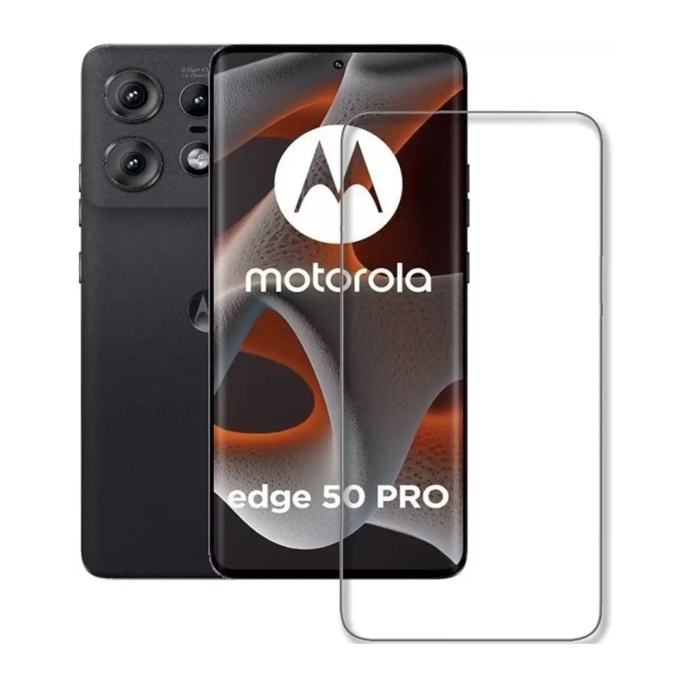 For Motorola Edge 50 Pro Full Cover Protective Tempered Glass