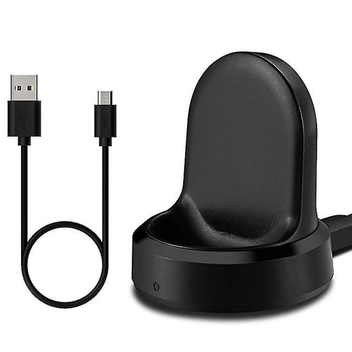 Magnetic Smart Watch Charger For Samsung Gear S4 Adsorption Type Qi Wireless Charger Fast Charging
