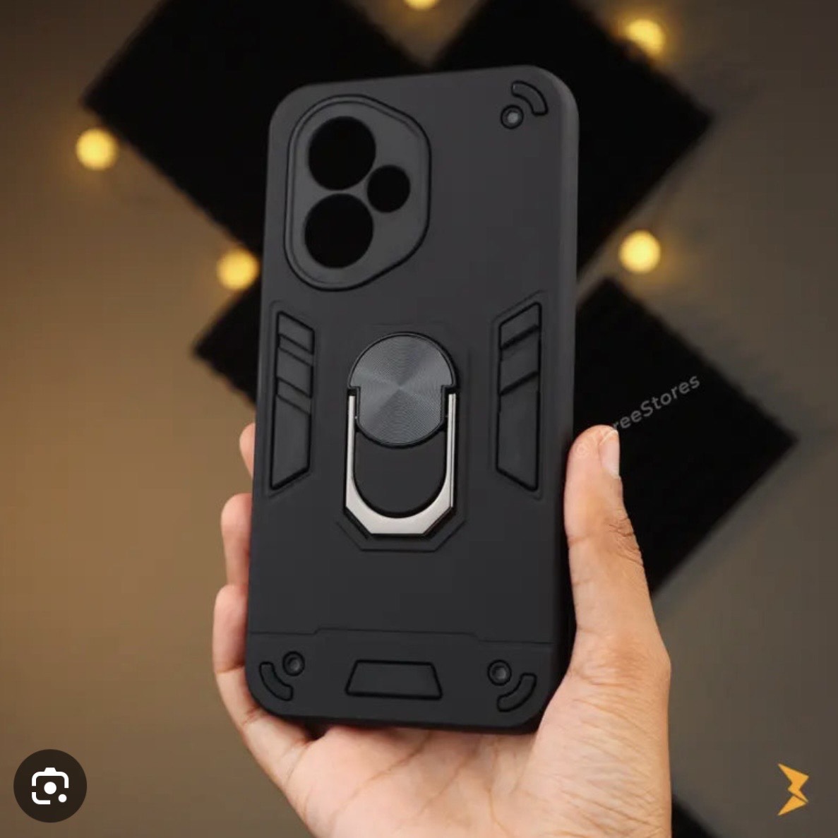 Honor 400  Ring Stand Shockproof Armor Case