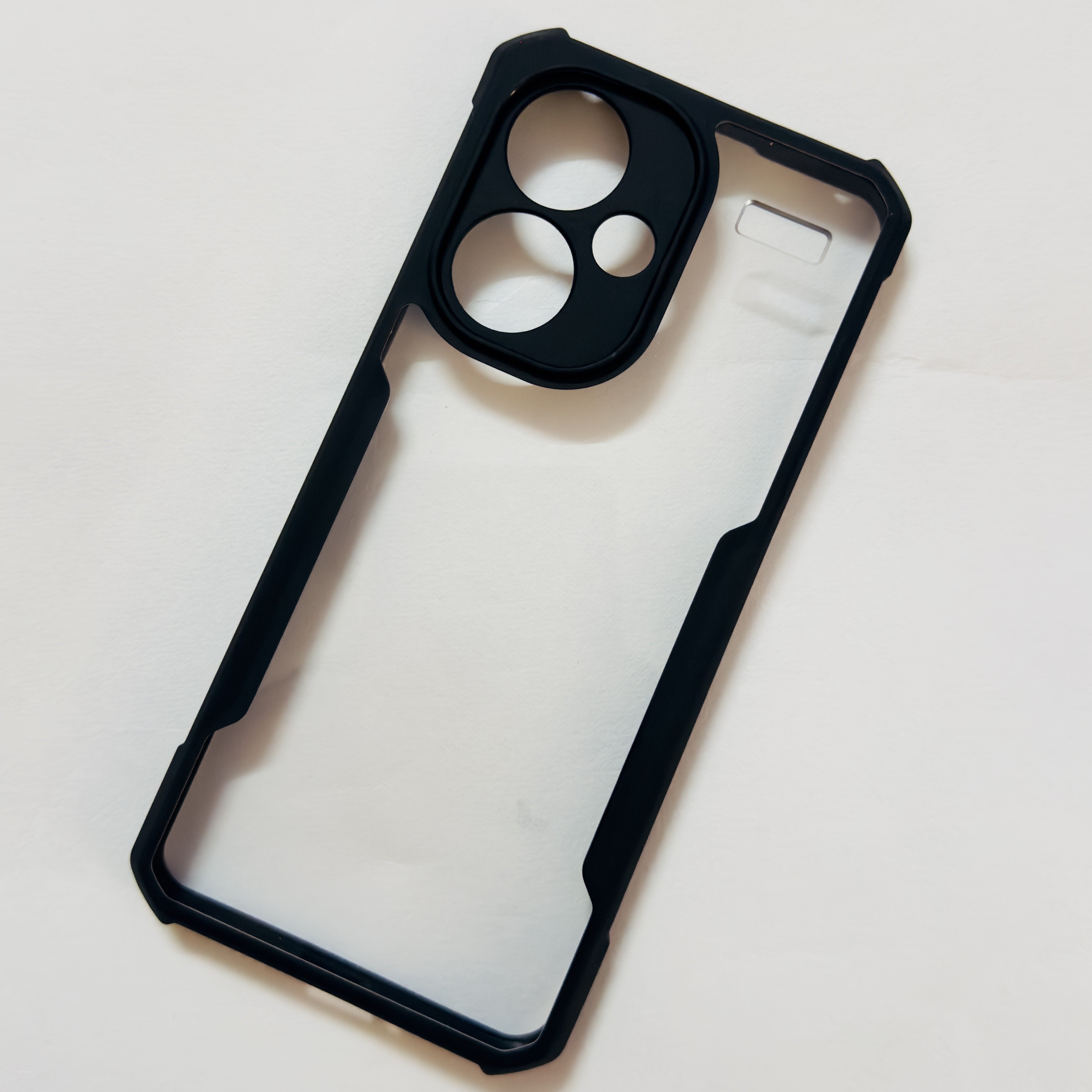Xundd Case Redmi Note 13 Pro Plus Clear Transparent With Bumper Cover Case -Non Yellowing