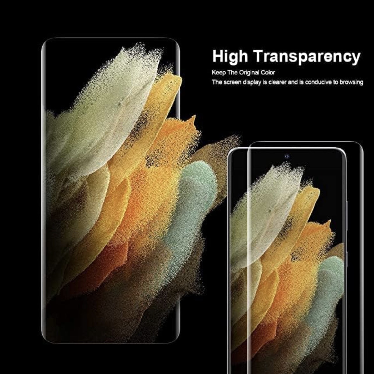 UV Liquid Curved Tempered Glass For Realme 10 Pro Plus