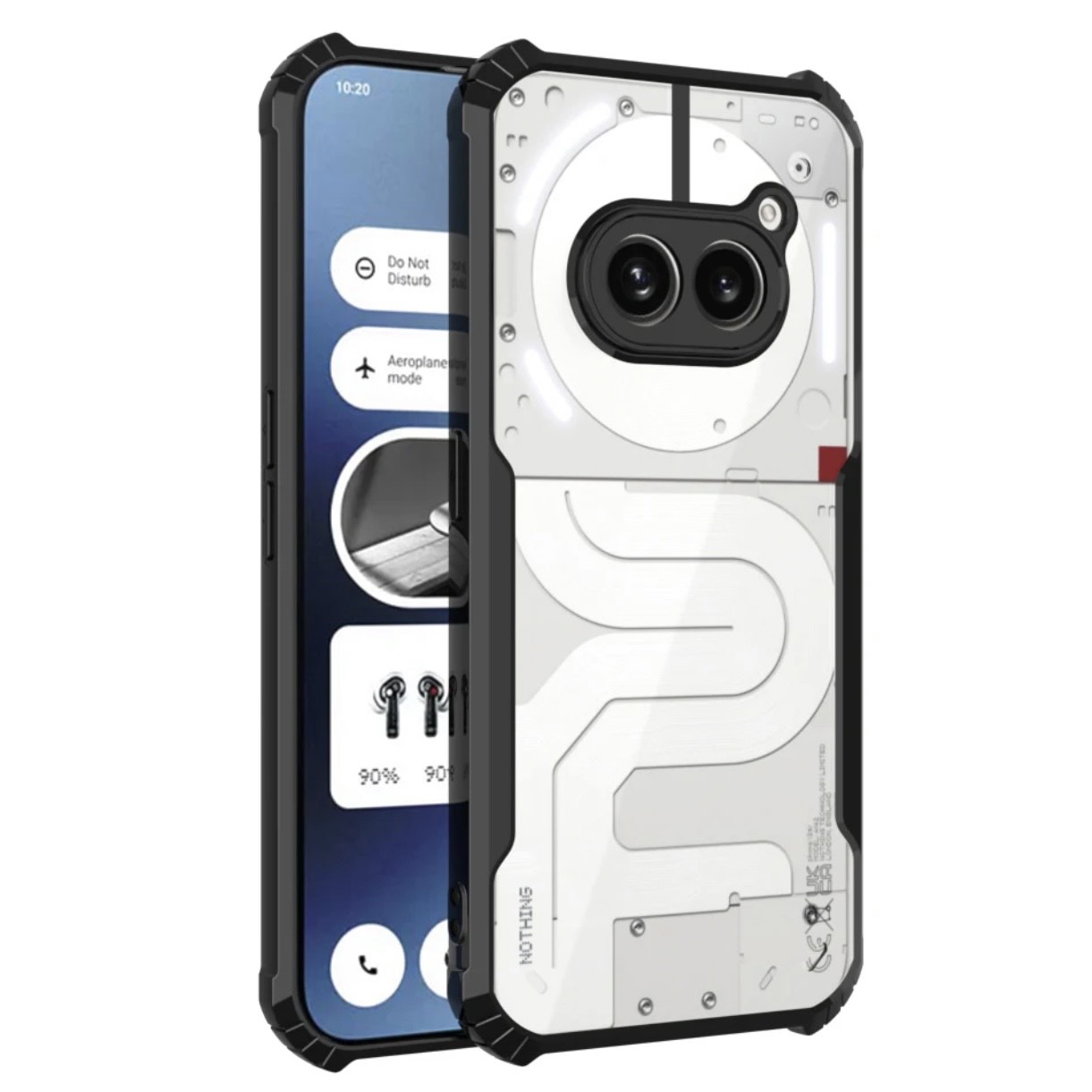 Luxury  Clear Protective Mobile Cell Phone Case For Nothing Phone 2A